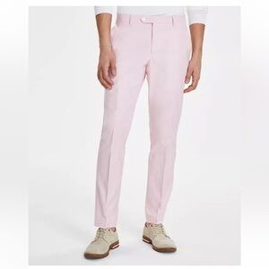 Light Pink Tommy Hilfiger Modern Fit stretch pants 33W x 32L